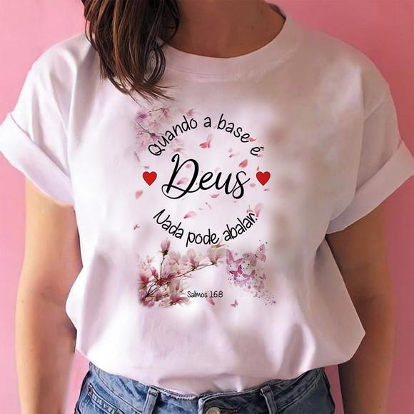 Camiseta Religiosa Deus
