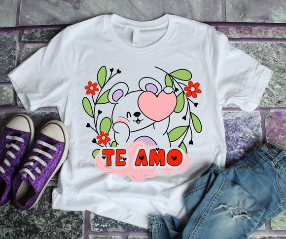 Camiseta Dia dos Namorados Te Amo