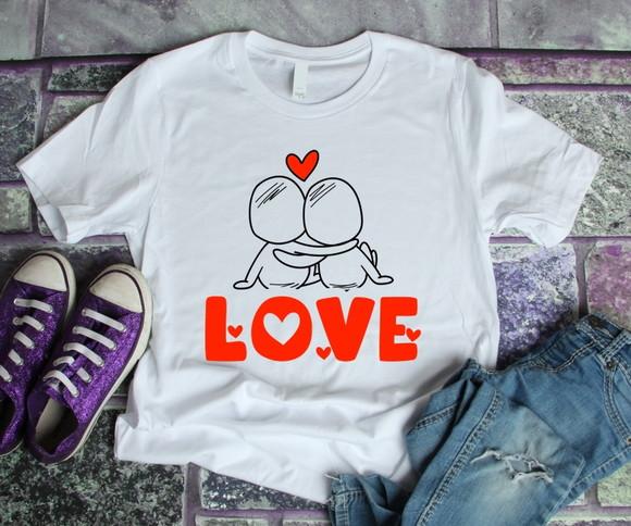 Camiseta Dia dos Namorados Love