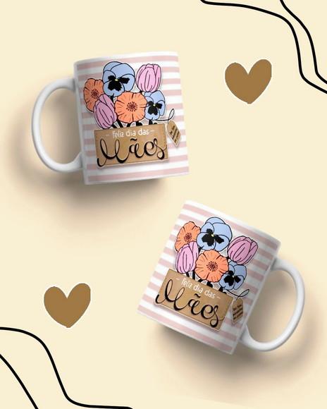 Caneca Feliz Dia das Mães