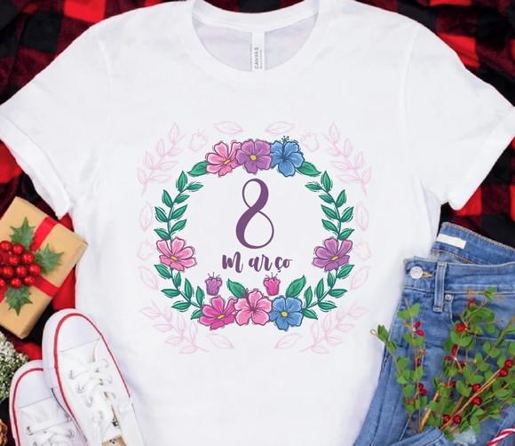 Camiseta Dia Internacional da Mulher
