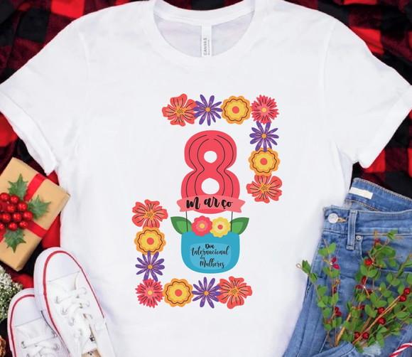 Camiseta Dia Internacional da Mulher