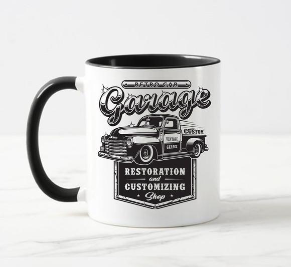 Caneca Porcelana Retrô