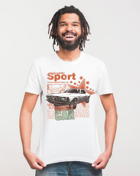 Camiseta Masculina Sport Car