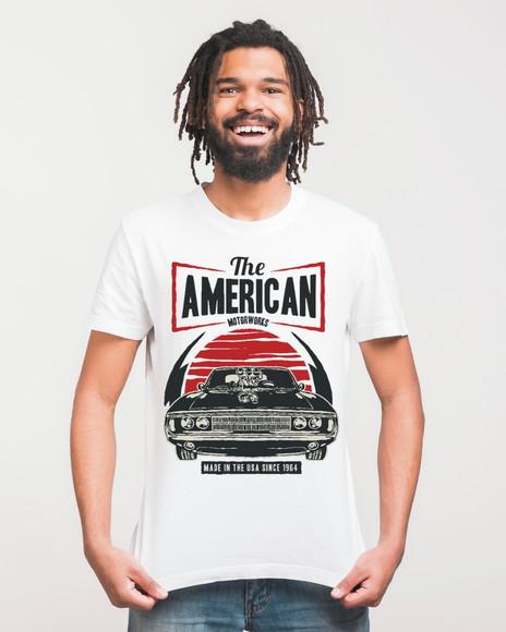 Camiseta Masculina American Car