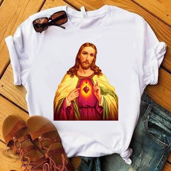Camiseta Religiosa Jesus