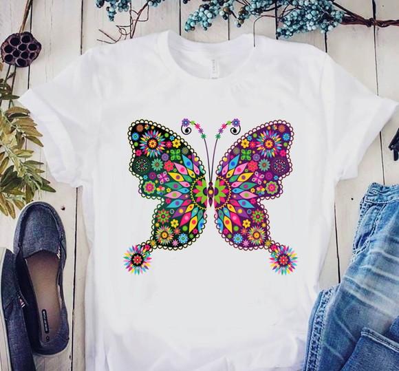 Camiseta Borboleta