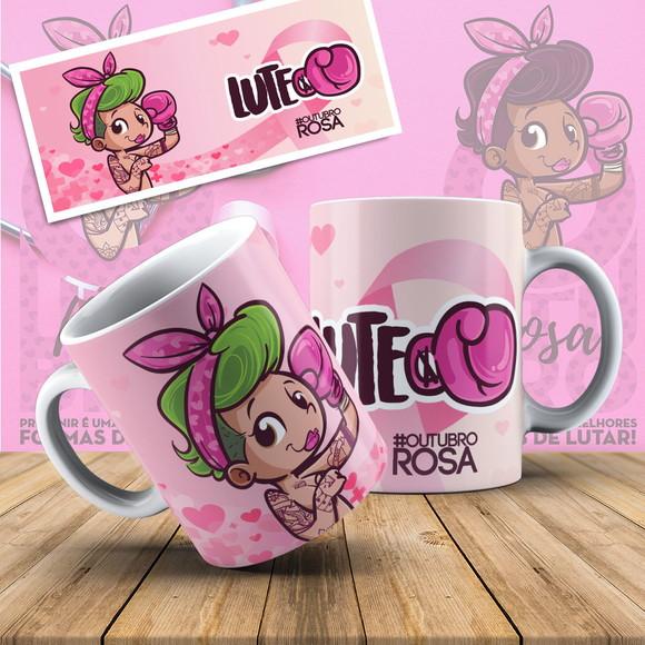 Caneca Outubro Rosa