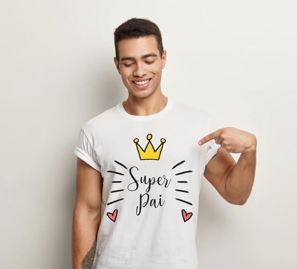 Camiseta Dia Dos Pais Super Pai