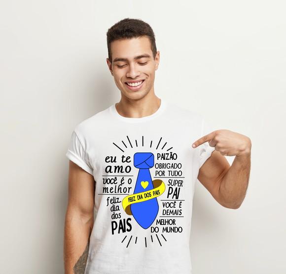 Camiseta Dia Dos Pais Eu Te Amo Paizão