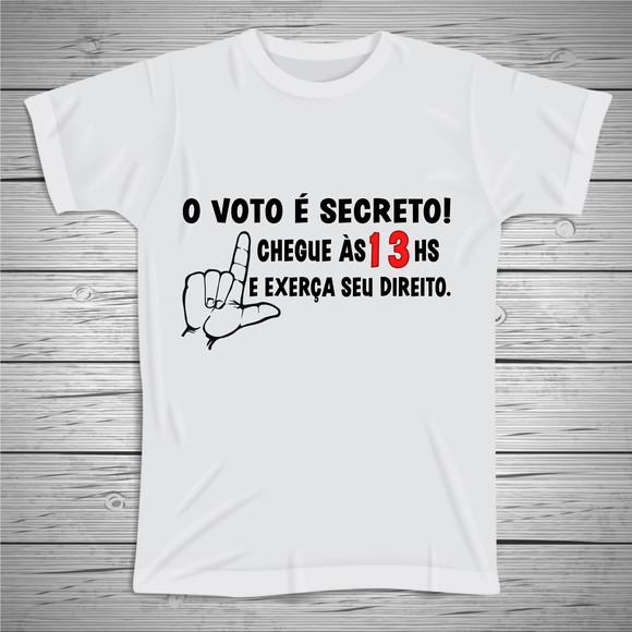 Camiseta Voto secreto 13