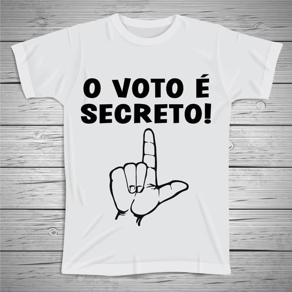 Camiseta Política Voto Secreto