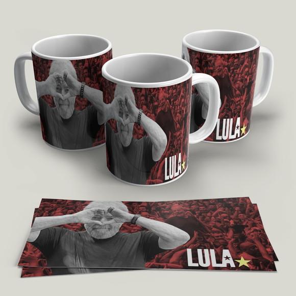 Caneca Porcelana Lula 2022