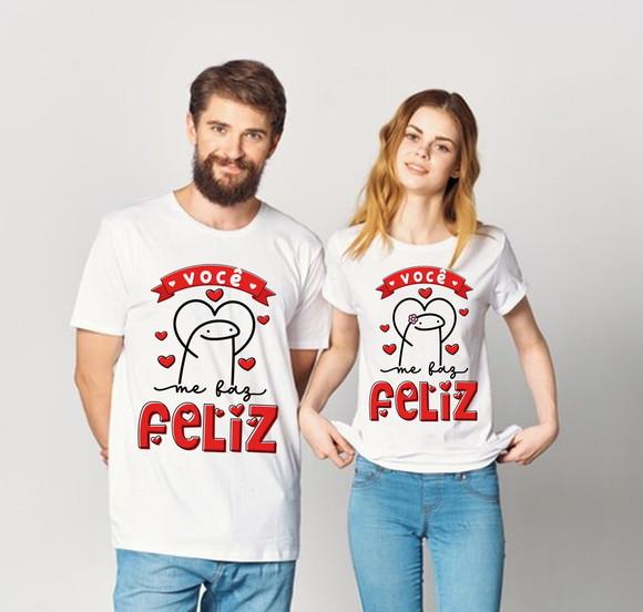 Kit Camiseta Dia dos Namorados
