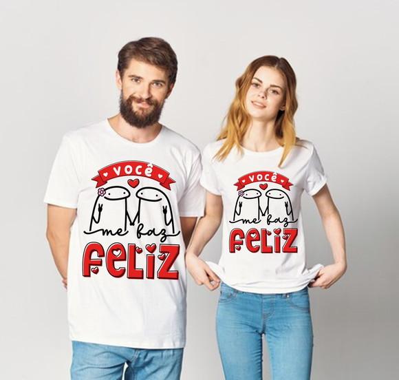 Kit Camiseta Dia dos Namorados
