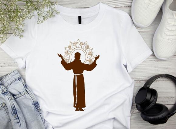 Camiseta Religiosa São Francisco de Assis