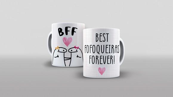 Caneca Porcelana Divertida Amizade
