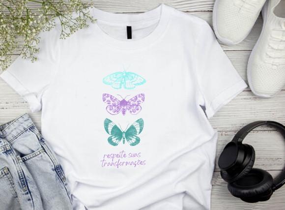 Camiseta Respeite Sua Transformações