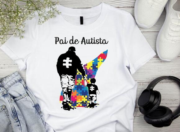 Camiseta Pai de Autista