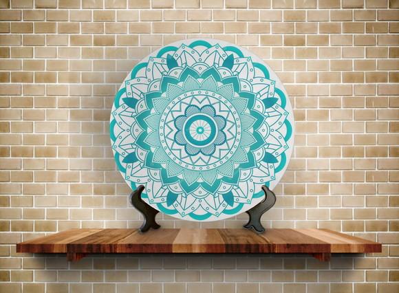 Prato Decorativo Mandala