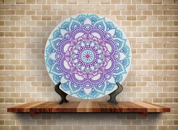 Prato Decorativo Mandala