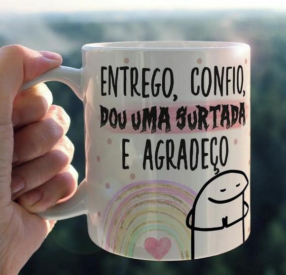 Caneca Porcelana Florck