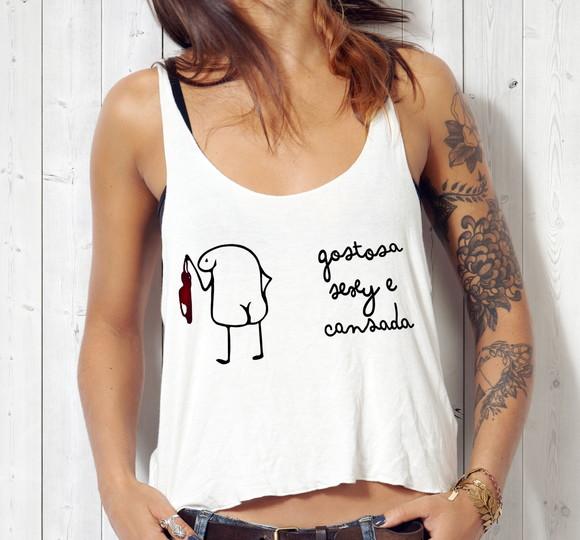 Blusa Cropped Carnaval