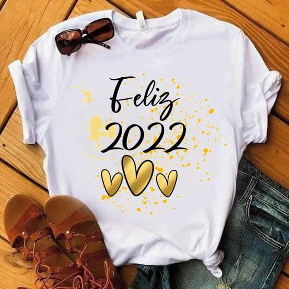 Camiseta Feliz 2022