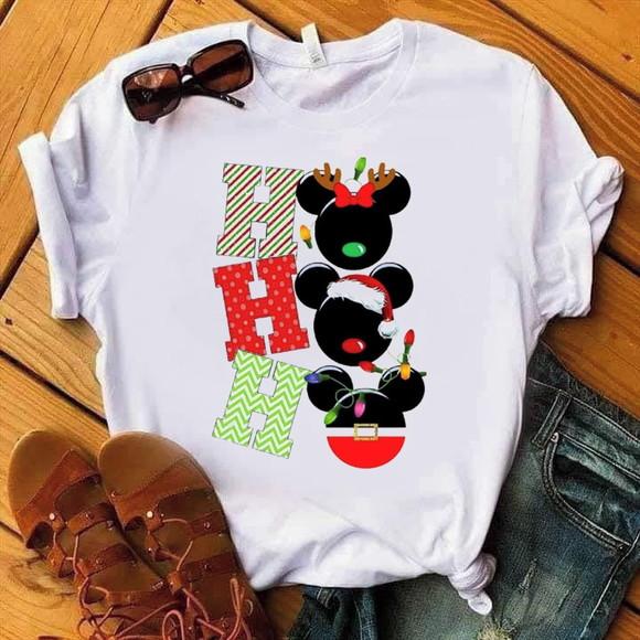 Camiseta Feliz Natal Ho Ho Ho