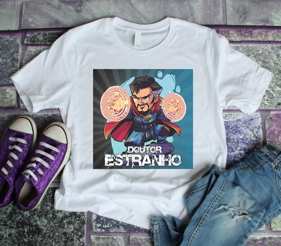 Camiseta Super Heróis Doutor Estranho