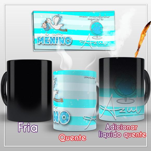 Caneca Mágica Chá de Revelação