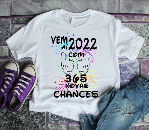 Camiseta Ano Novo 2022