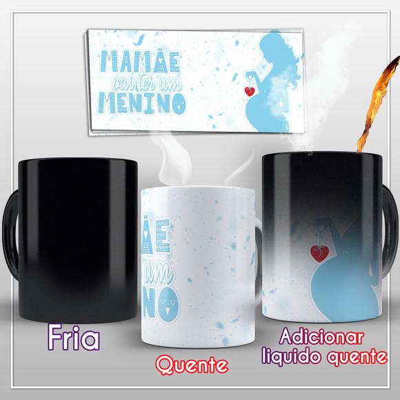 Caneca Mágica Chá de Revelação
