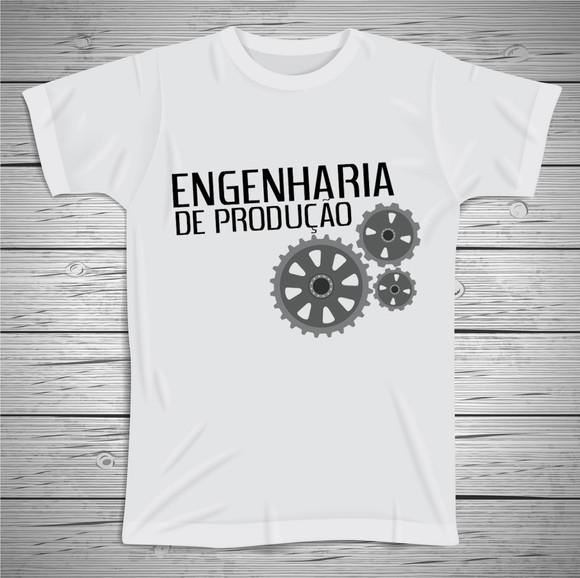 Camiseta Profissão Engenharia de Produção