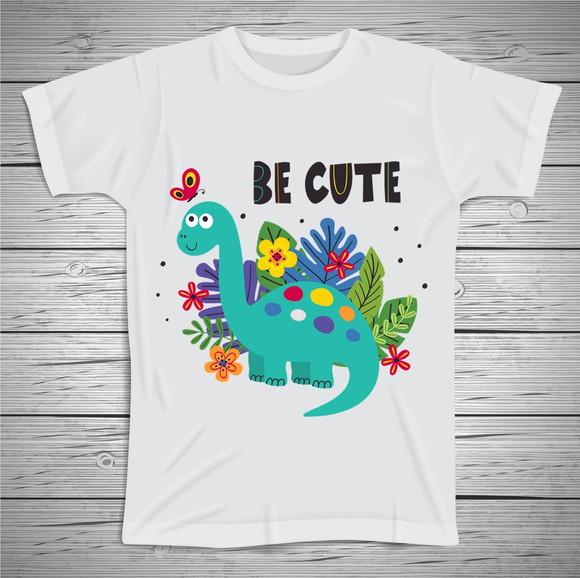 Camiseta Infantil Dinossauro