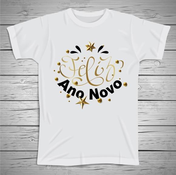 Camiseta Feliz Ano Novo