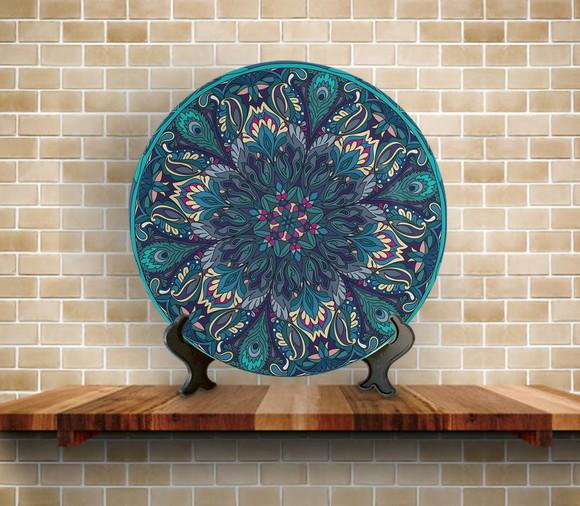Prato Decorativo Mandala