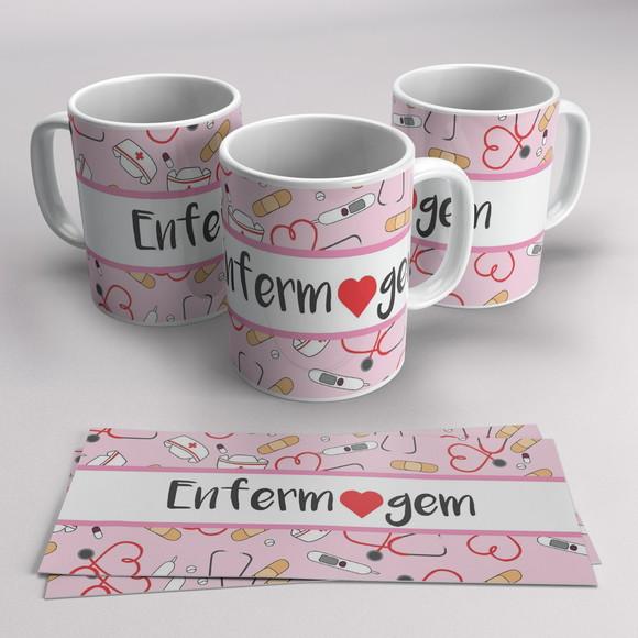 Caneca Profissão Enfermagem