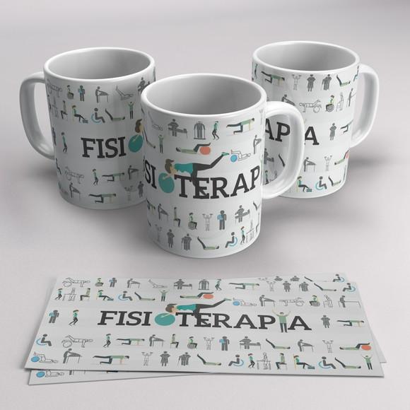 Caneca Profissão Fisioterapia