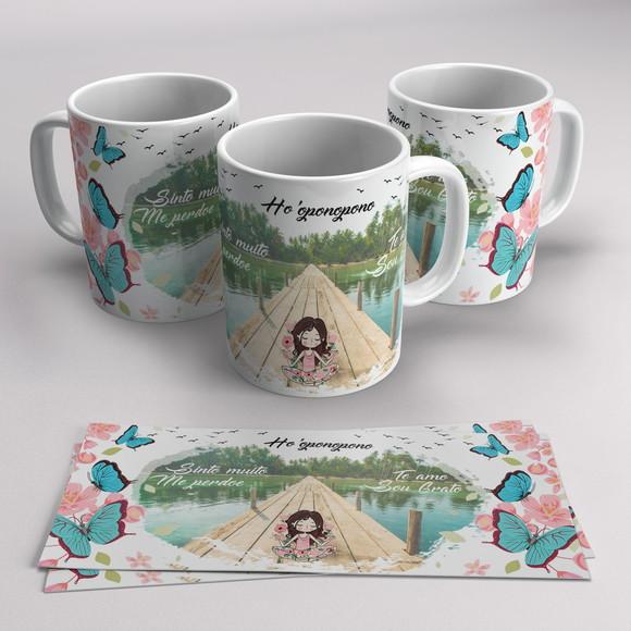 Caneca Porcelana Ho oponopono