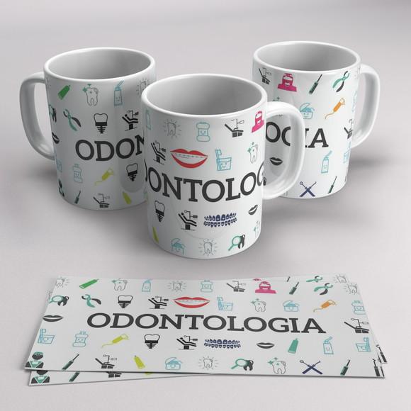 Caneca Profissão Odontologia