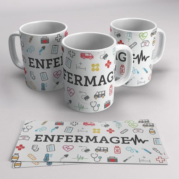 Caneca Profissão Enfermagem