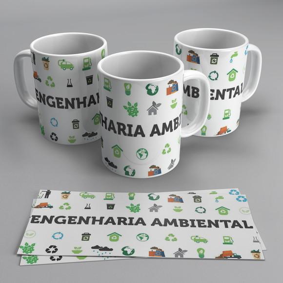 Caneca Profissão Engenharia Ambiental