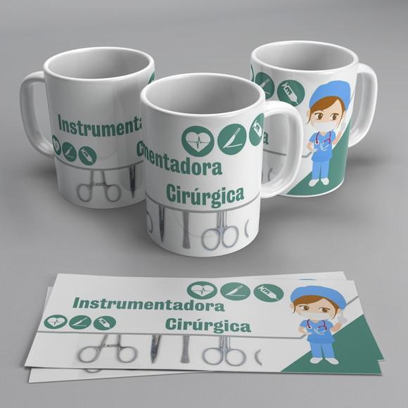 Caneca Profissão Instrumentadora Cirúrgica