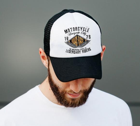 Boné Trucker Motociclismo