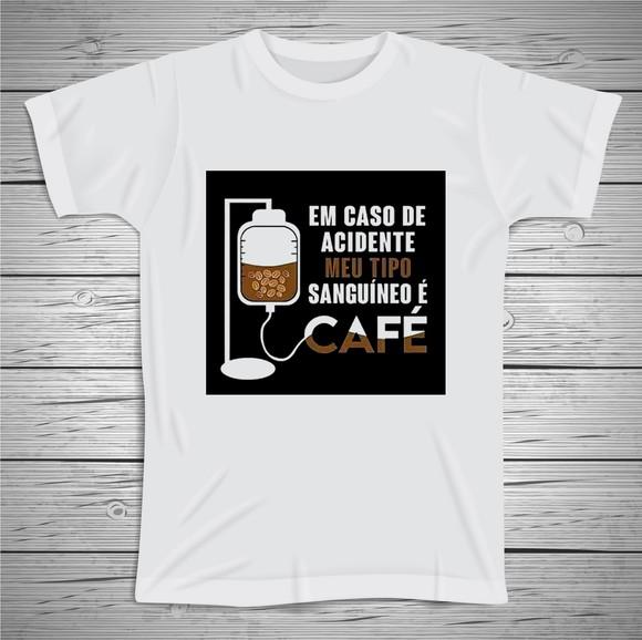 Camiseta Divertida Café