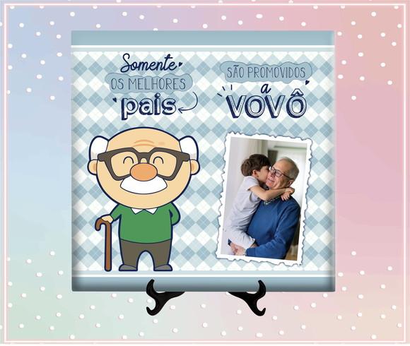 Azulejo Decorativo Somente Os Melhores Pais