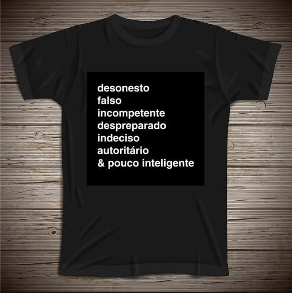 Camiseta Desonesto