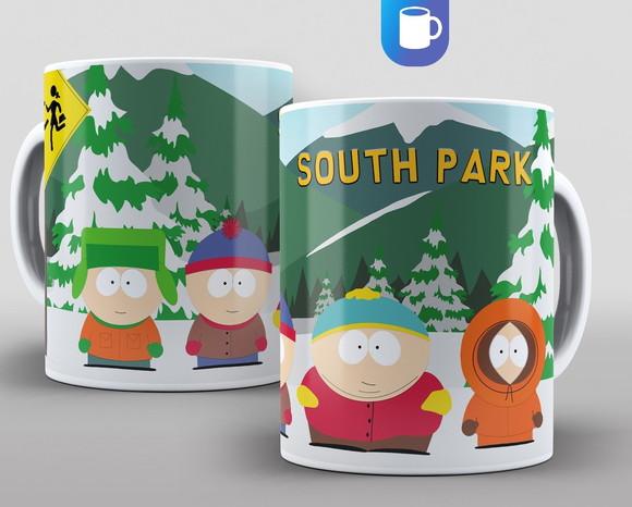 Caneca Porcelana South Park