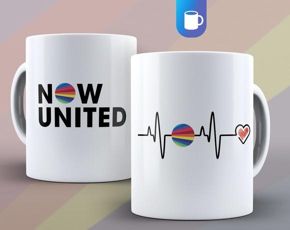 Caneca Porcelana Now United